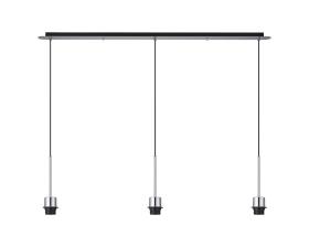 Carrie Polished Chrome Ceiling Lights Deco Linear Fittings